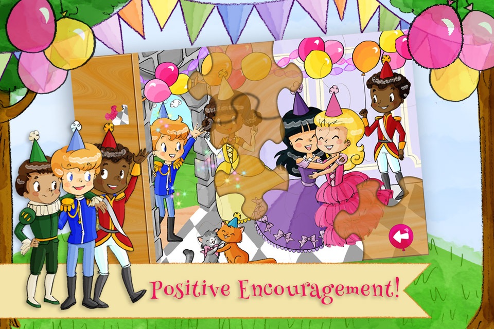 Princess Birthday Puzzles screenshot 4