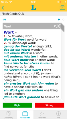 Big German English Dictionary screenshot 3