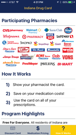 Indiana Drug Card(圖5)-速報App