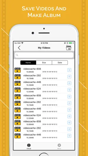 Video Saver - Video Cache screenshot 2