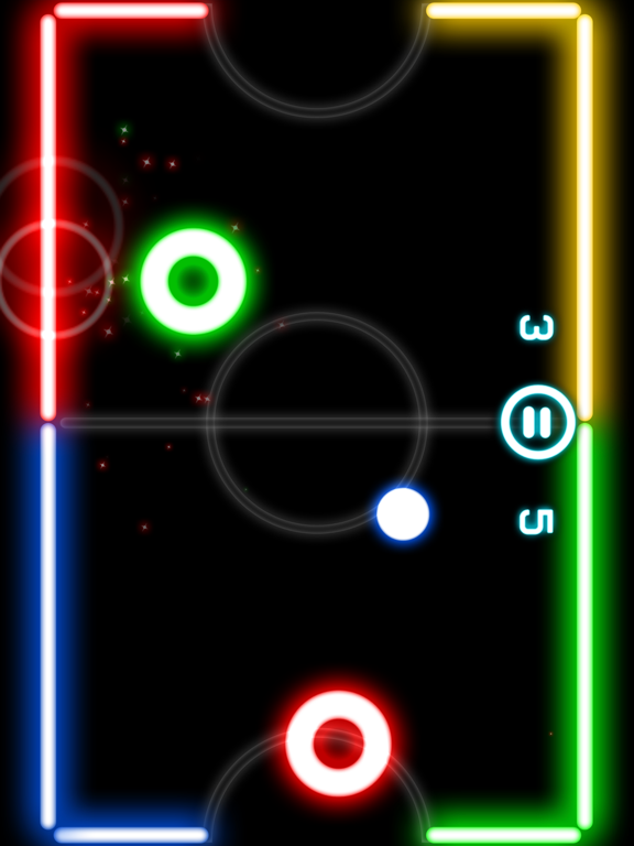 Glow Hockey 2 HD