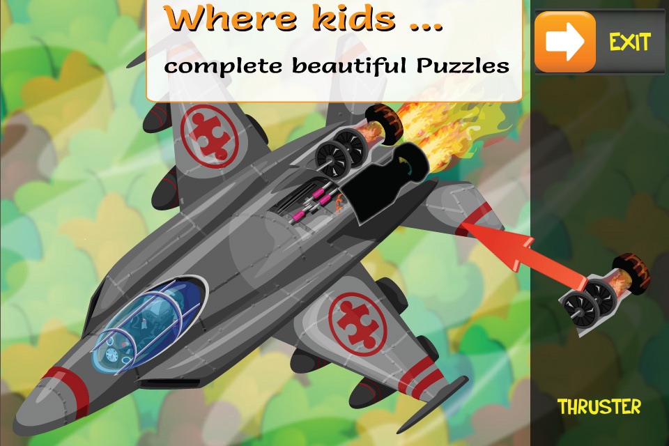 PUZZINGO Planes Puzzles Games screenshot 2