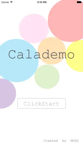 Game screenshot Calademo ~スマホで色おに~ mod apk