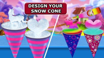 Snow Rainbow Ice Cone Maker screenshot 4