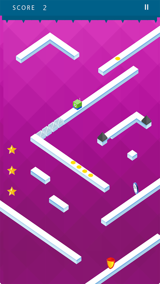 #2. Fallin Cube (iOS) 由: Jerry Cole