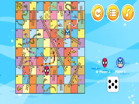 Snakes And Ladders King Board