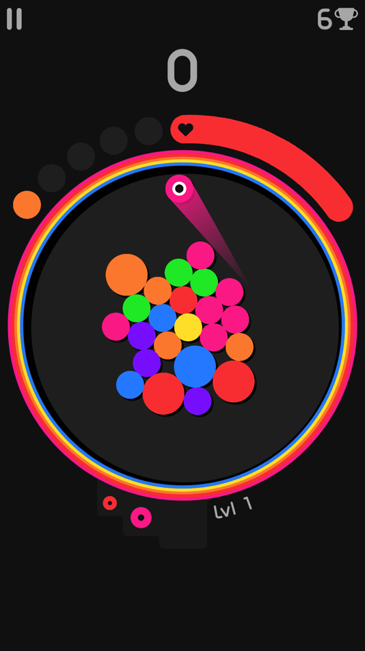 #5. Gravity Balls Shooter (iOS) 由: cihan ozgur