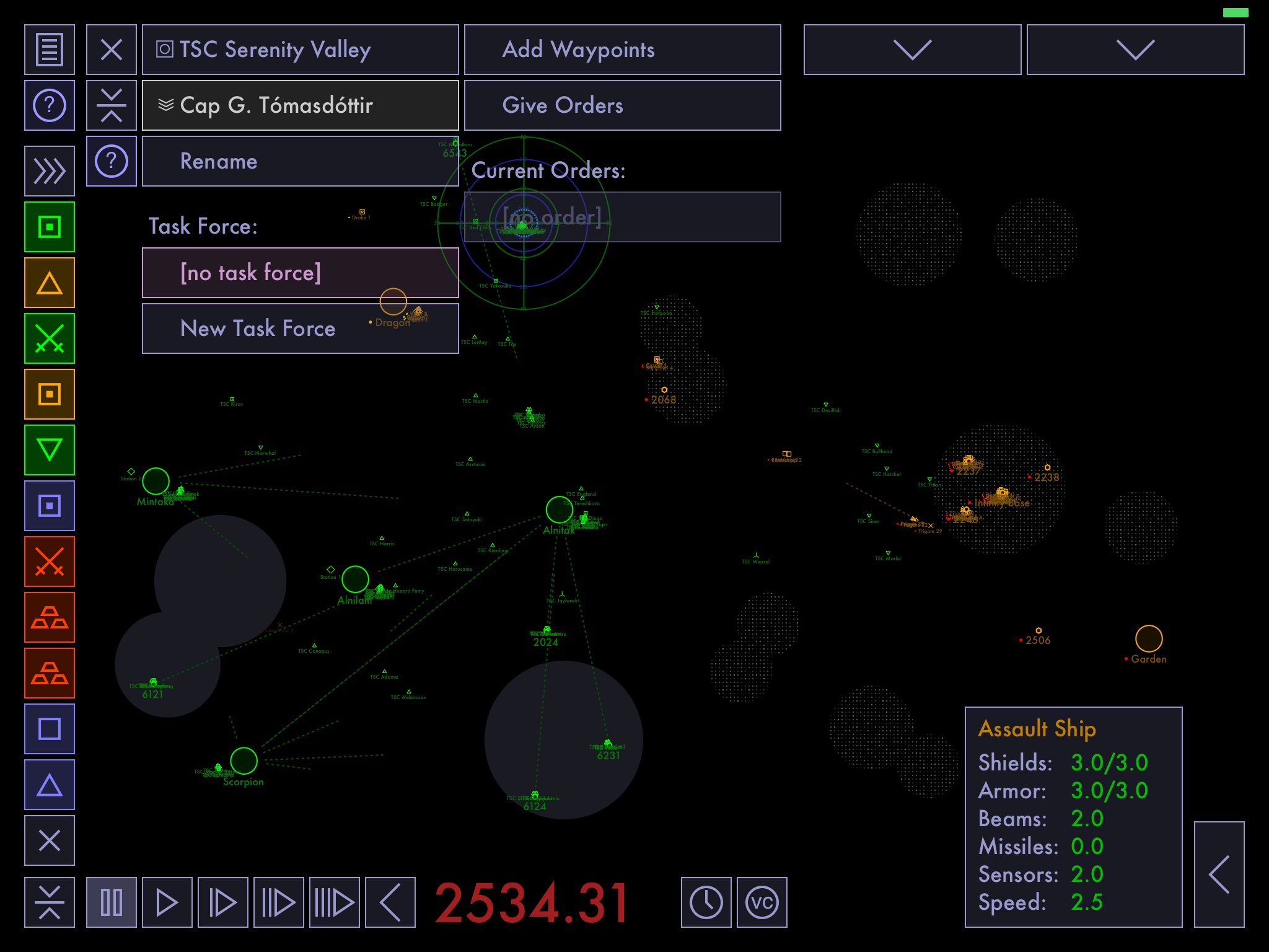 Tactical Space Command screenshot 3