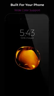 black lite - live wallpapers iphone screenshot 3