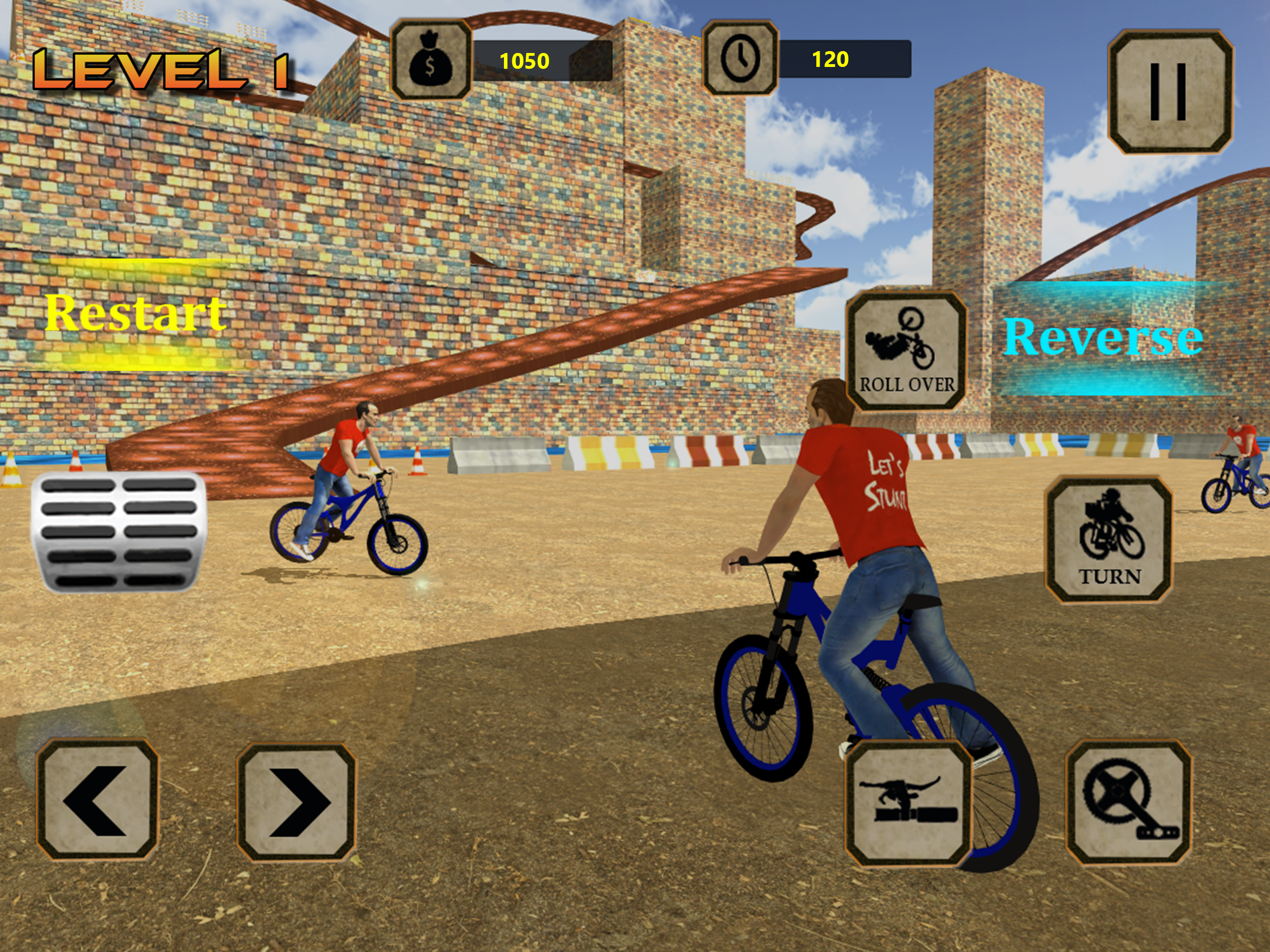 BMX Racer Crazy Stunts