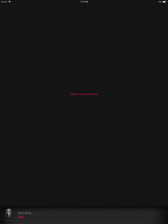 Screenshot #6 pour Reverse Music Player