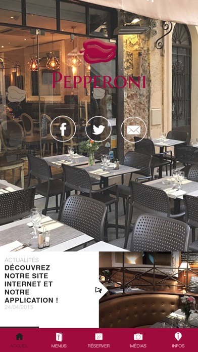 Pepperoni - Restaurant Cannes screenshot 2