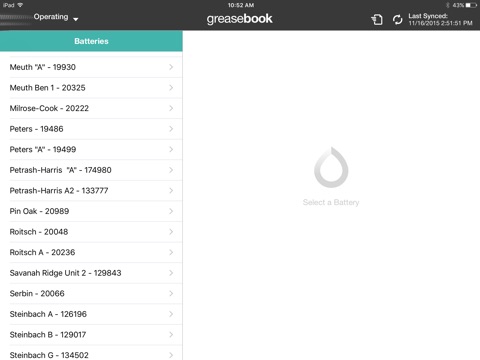 GreaseBook screenshot 2