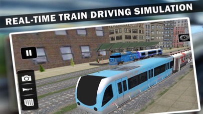 Screenshot #2 pour Driver City Train Mission 3D