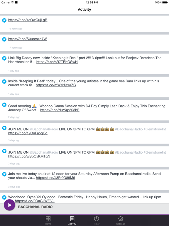 Screenshot #5 pour BACCHANAL RADIO