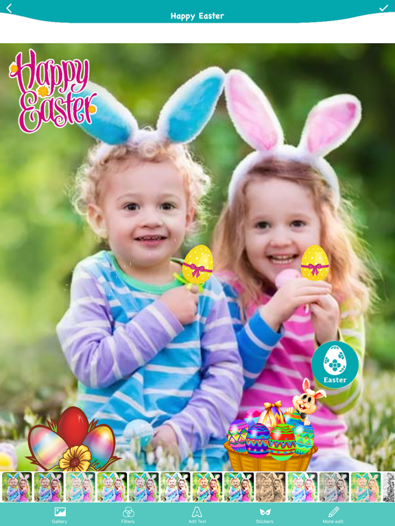 Screenshot #4 pour Happy Easter Photo Editor
