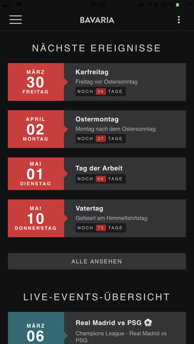 Deutschland Feiertag Kalendar screenshot 2