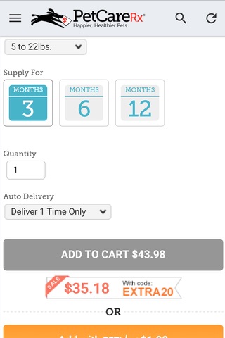 PetCareRx screenshot 2