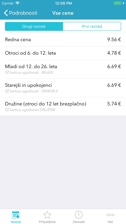 Vozni redi za Slo Železnice screenshot-4