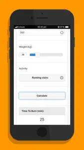 Time To Burn Calories screenshot #3 for iPhone