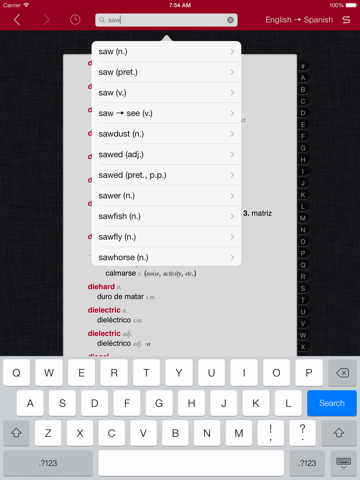 Screenshot #6 pour Accio: Espagnol-Anglais