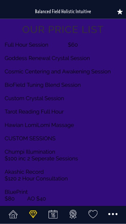 Balanced Field Holistic Intuitive App