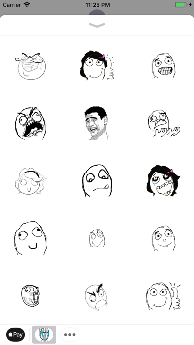 Screenshot #3 for Rage Comic Memes Sticker