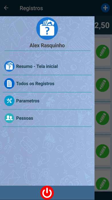 Screenshot #2 pour Alimentar - Meus Gastos