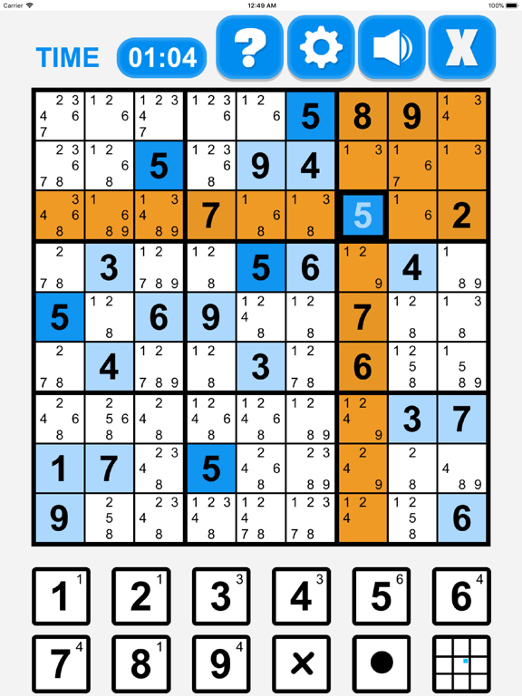 Screenshot #6 pour Sudoku  -  Puzzle Number Game