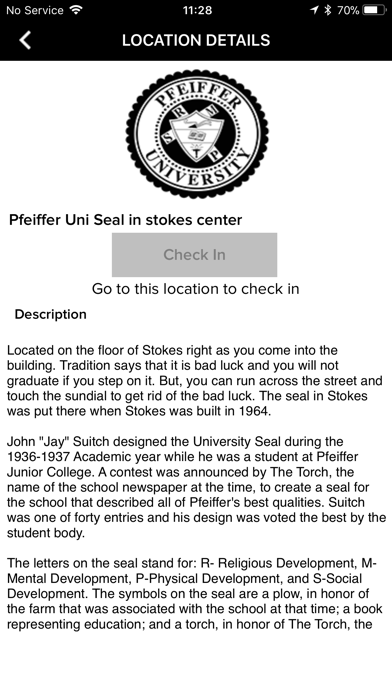 Pfeiffer University screenshot 4