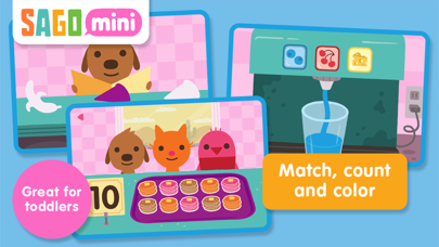 Sago Mini Pet Cafe Screenshot 1