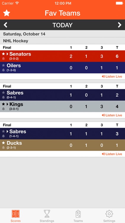 Pro Hockey Live Radio Stream