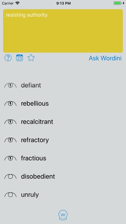 Wordini