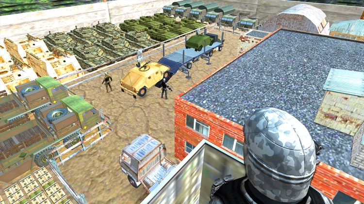 Us Offroad Army cargo truck screenshot-3