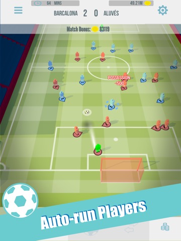 Footy Ball: Pass Pass Soccerのおすすめ画像2