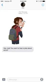 The Last of Us Stickers iphone bilder 0