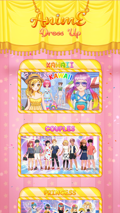 Anime Dress Up Games screenshot 1