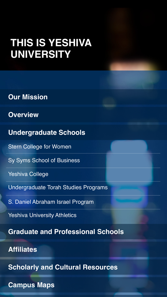 This Is Yeshiva University - 5.0 - (iOS)