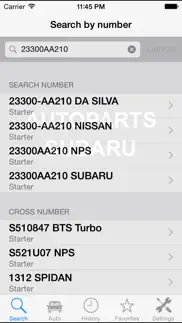 autoparts for subaru iphone screenshot 1