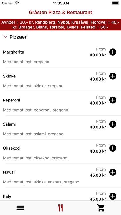 Gråsten Pizza & Restaurant screenshot-3