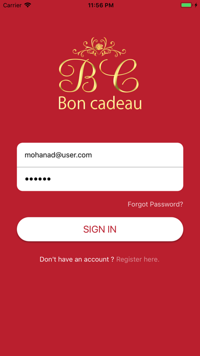 Screenshot #3 pour Bon-Cadeau