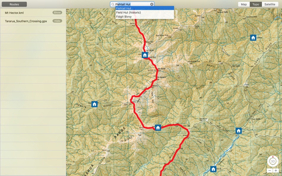 #3. NZ Topo Maps (macOS) Podle: Rajan Fernandez