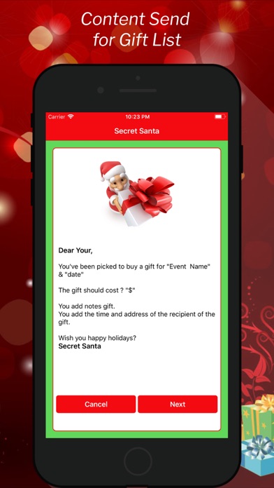 Secret Santa - Send Gift Box screenshot 2