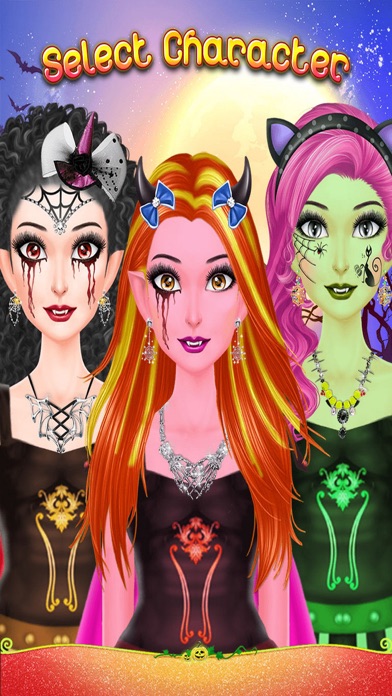 Halloween Makeover Salon screenshot 2