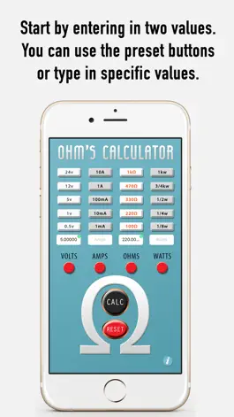 Game screenshot Ohm's Law Calculator! apk
