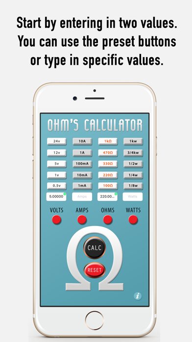Screenshot #2 pour Ohm's Law Calculator!