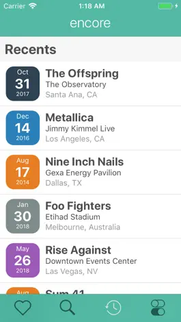 Game screenshot Encore for Setlist.fm hack