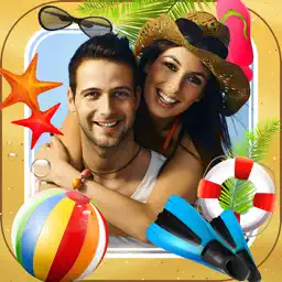 Summer Photo Frames & Stickers app icon