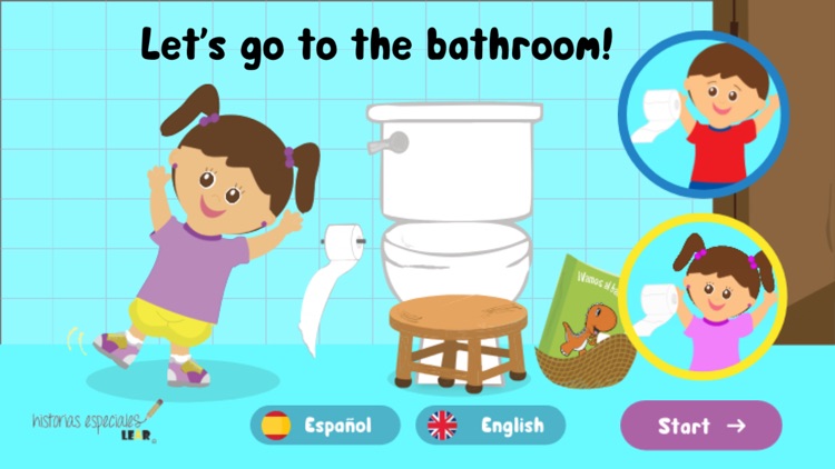 Let´s go to the bathroom!