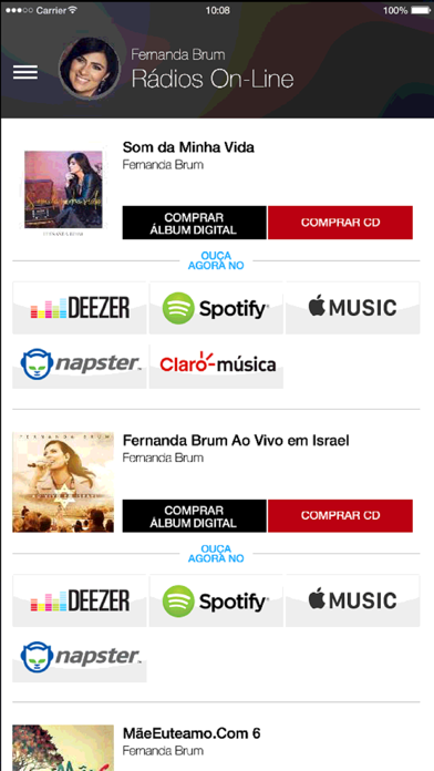 Fernanda Brum - Oficial Screenshot 4 - AppWisp.com Fernanda Brum - Oficial Screenshot 4 - AppWisp.com